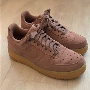 Nike Air Force 1 Purple Suede Limited Size 8